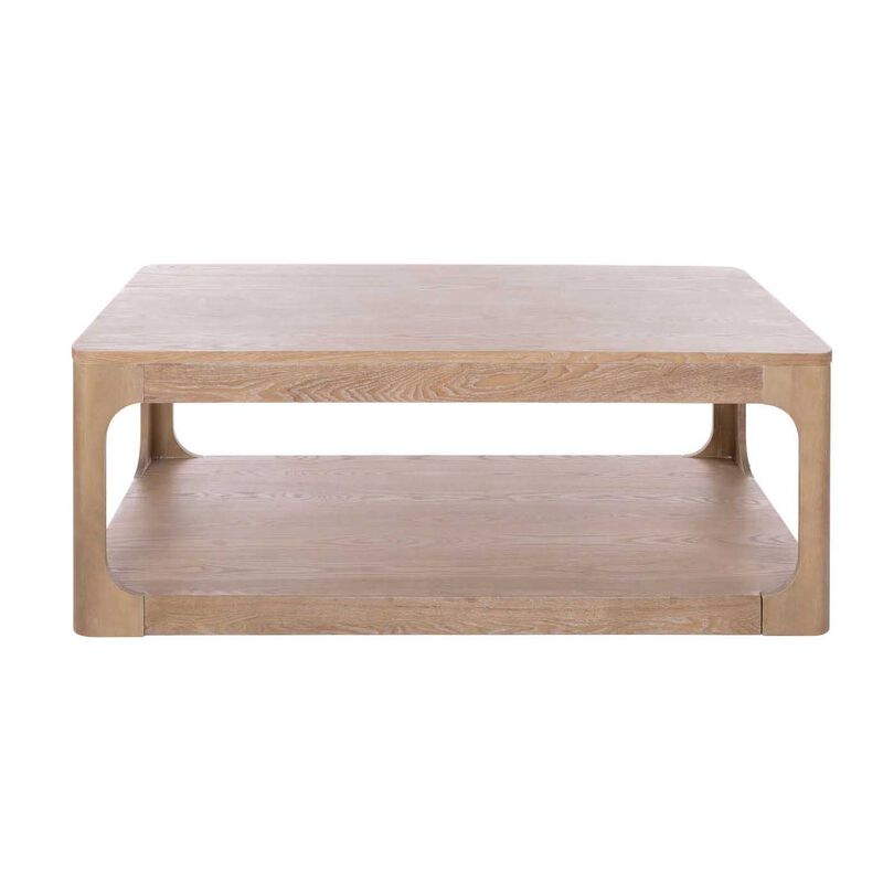 Amalfi Owen Coffee Table - Natural Wash image number 0